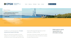 Desktop Screenshot of epsm.eu